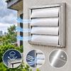 1pcs Gravity Moving Flap Dryer Vent Cover Stainless Steel Exterior Vent Grille  Home Exterior Wall