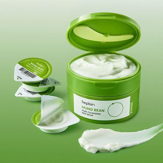 BEPLAIN Green Bean Pore Cleansing Milk Balm 100ml Special Offer (+3ml*4ea)