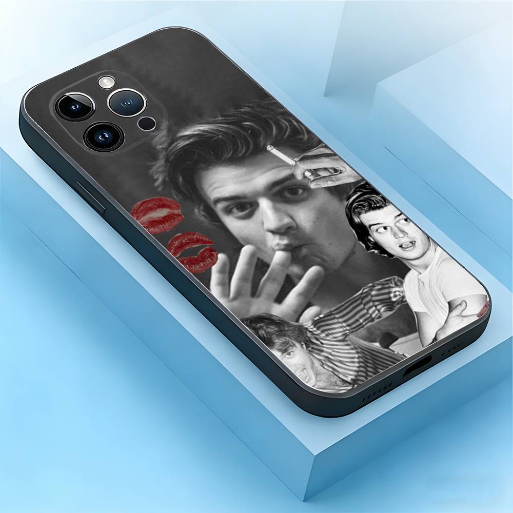 

J-Joe S-Steve K-Keery Phone Case For iPhone 17,16,15,14,13,12,11,Pro,Max,Plus,Mini,Air,SE Anti Fall Black Matte Soft Bumper iPhone17promax
