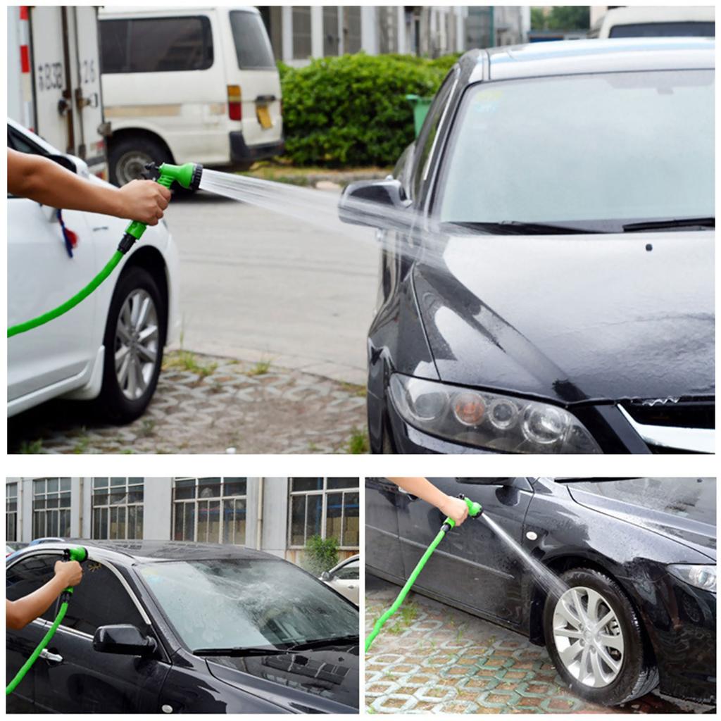Garden Hoses for Outdoors 75 Feet Expandable Water Hose Flexible Lawn Hose with Connector for Car