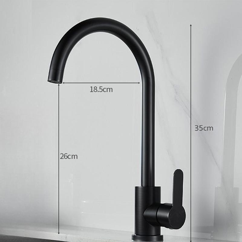 Kitchen Sink Faucet Household Splash-proof Boosting Hot And Cold Faucet Hot And Cold Vegetable Wash Basin Dishwashing Pool Sink