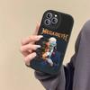 M-Megadeth Logo Phone Case For IPhone 16 15 14 13 12 11 Pro Max Plus Leather Shockproof Cover