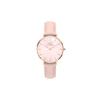 [Official Shop/Authentic Import/2-Year Warranty] Daniel Wellington DW Women's Petite 32 Rouge RG MOP Watch, Mother-of-Pearl Rose Gold with Pink Leathe