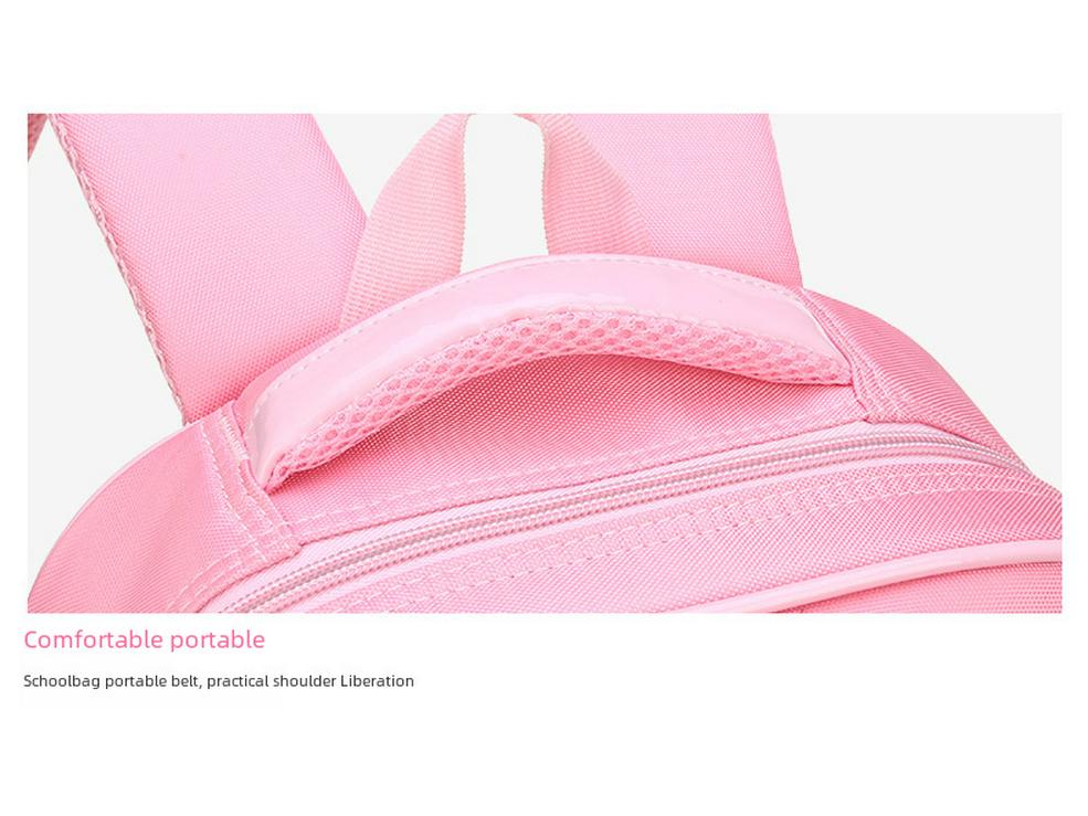 Elementary School Trolley Backpack for Girls (Grades 1-3 and 5-6), Ages 6-12, Korean Style