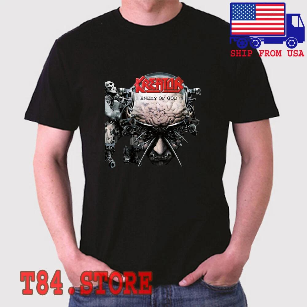 KREATOR Enemy of God Men s Black Size S to 5XL 4XL