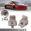 2pcs Sun Visor Clips For Tesla Model 3 2017 2018 Sun Visor Hook Sun Visor 113099300A 1130993-00-A Car Replace Part