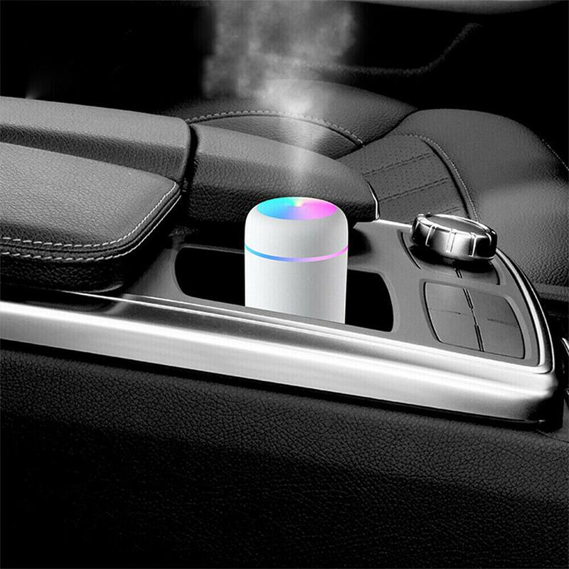 Umidificador de ar portátil 300ml aroma ultrassônico difusor de óleo essencial usb fabricante de névoa fria purificador aromaterapia para carro casa