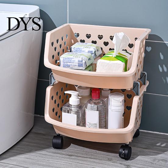 Toys Snacks Storage Basket Multifunctional High Capacity Stackable Fruit Vegetable Organizer Hollow-out for Kitchen Holder