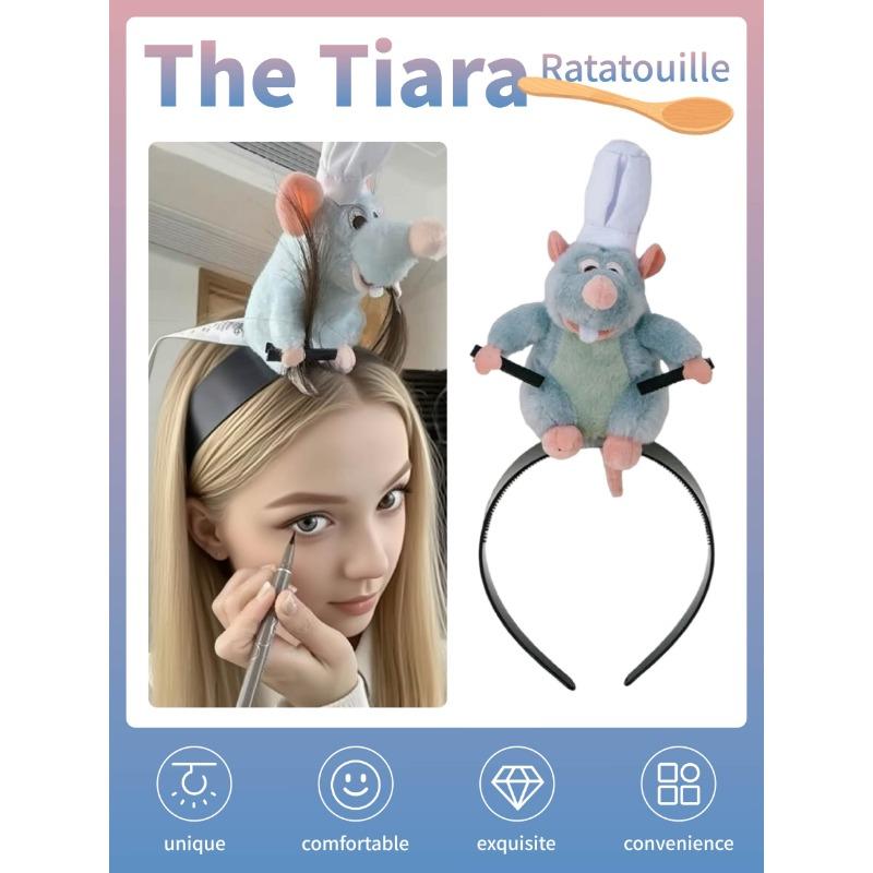 

Головной убор, повязка на голову с хомяком Option1