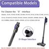 Crevice Tool Replacement For Shark Cordless Stick Vacuum Attachments- IX141 IZ462H IZ483H IZ363HT IZ361H IZ163H IZ362H