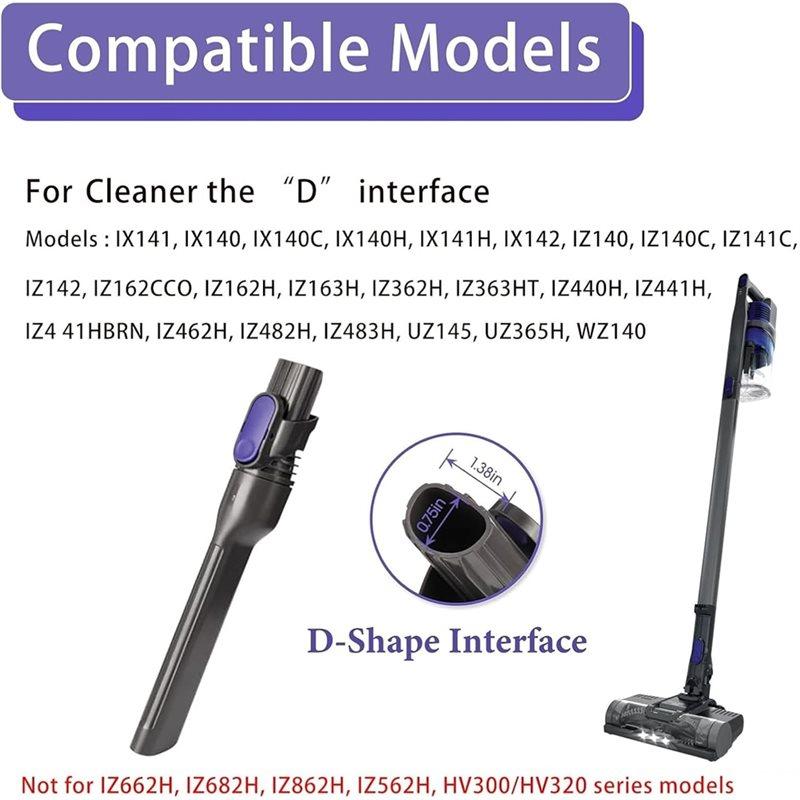 Crevice Tool Replacement For Shark Cordless Stick Vacuum Attachments- IX141 IZ462H IZ483H IZ363HT IZ361H IZ163H IZ362H
