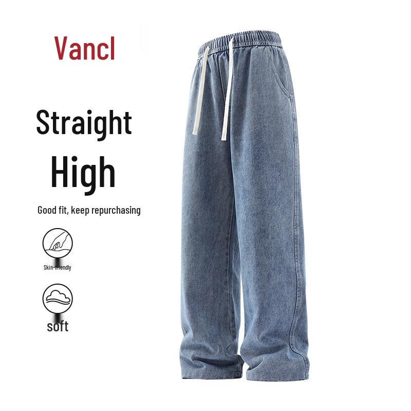 Мужские прямые джинсы свободного кроя VANCL XL