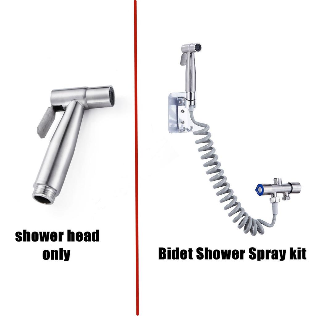 WC-Hand-Bidet-Spray-Duschkopf-Douche-Kit Shatta-Kupferventil Badezimmer-Bidet-Sprüher Jet-Hahn-Halter-Schlauch