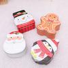Christmas Cartoon Candy Can Penguin Santa Claus Snowman Smiling Face Christmas Child Gift Box