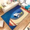 Tappeto Area Antiscivolo Cartoon Cane Snoopy Carino per Soggiorno, Morbido Tappeto per Camera da Letto, Stanza dei Giochi dei Bambini, Divano, Decorazione per la Casa, Zerbino, Regalo