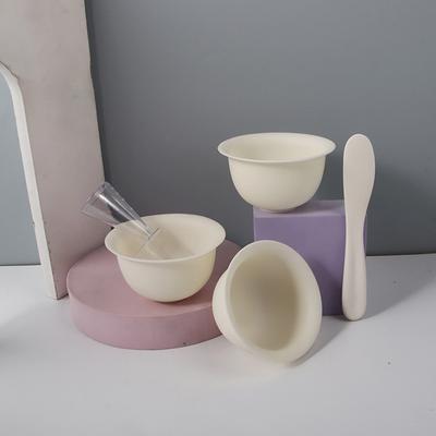 Bol à Mélanger pour Masque Facial DIY, Cuillère, Bâtonnet, Outil, Applicateur de Masque Boue Douce, Spatule en Plastique, Accessoires Ménagers, Kit d'Outils de Maquillage