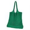 Large Beach Tote Bag Shoulder Knit Bag Tote Beach Crocheted Large Capacity Elastic Solid Color Great Load Bearing Handbag