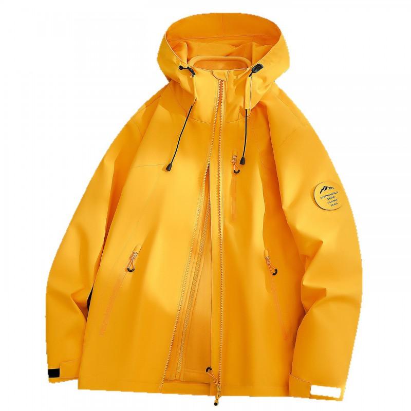 Men Women Waterproof Windproof Hiking Camping Outdoor Jacket With Removable Fleece Liner Winter Use