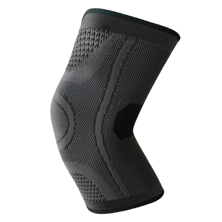 Hot Sale Compression Knee Sleeve Non-slip Elastic Knee Protector Knee Brace Support for Men and Women Knee Support чёрный