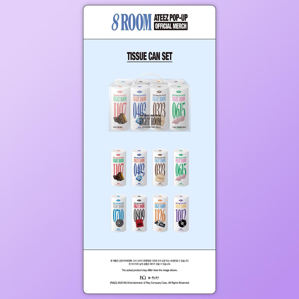 ATEEZ SET DE PAPELERA MD DE 8ROOM