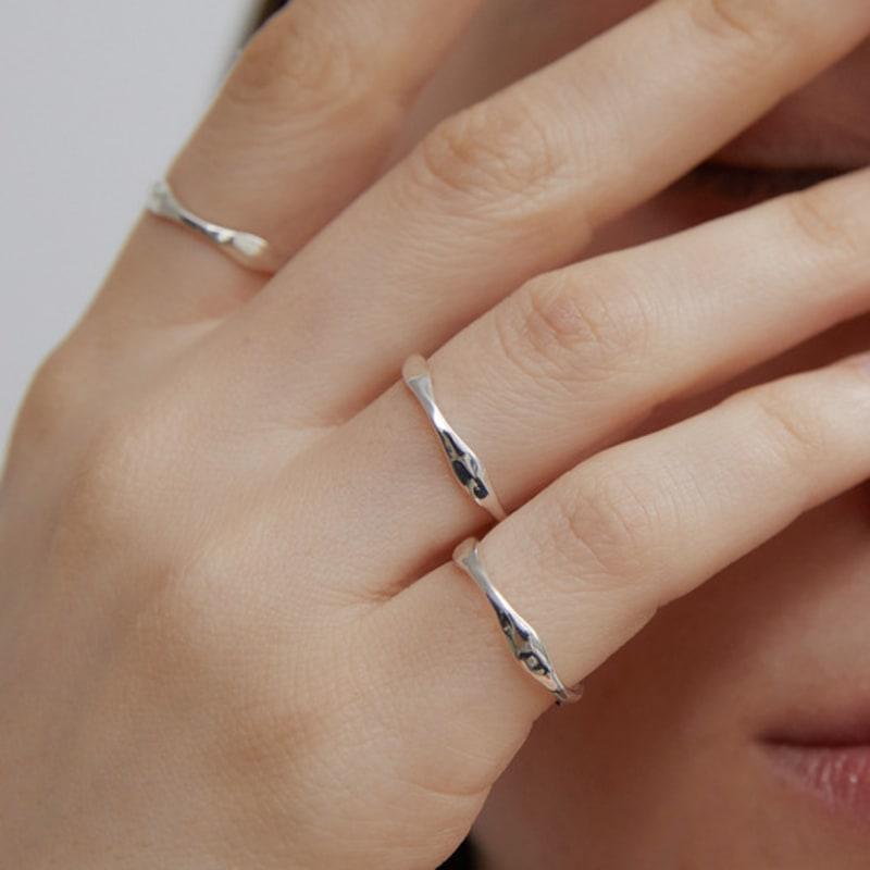 Primaute [SILVER925]Silver Wave Ring
