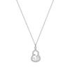 Nafu gourd necklace women's national tide high sense natal year diamond pendant Fulu versatile collarbone chain
