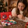 DIY Christmas Jewelry Making Kit - Colors Soft for Bracelets and Necklaces, Holiday Supplies