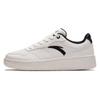 Slip Resistant Abrasion Resistant Low Top Casual Shoes Men's White Black Sneakers 912428010-3