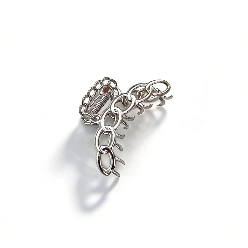 Large Japanese Korean Metal Shark Hair Claw Clip - Internet Celebrity Style Hairpin for Shower & Headdress