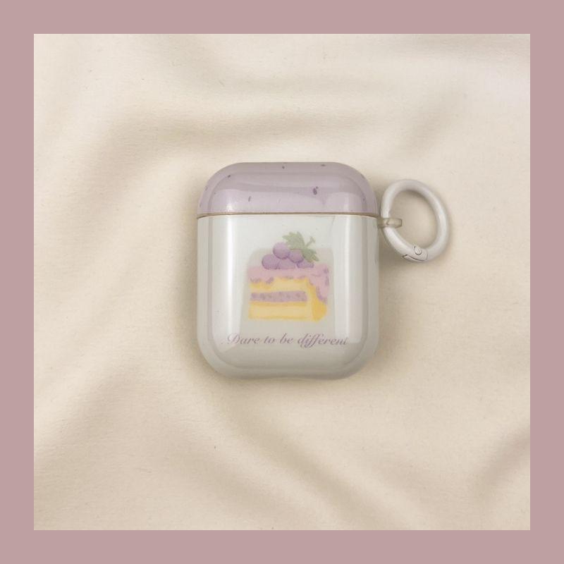 

Чехол для Airpod3 для Apple Pro Чехол для наушников Второе поколение Беспроводной Bluetooth Третье поколение Aipods2 Поколение Airpodpro Четвертое поколение 5 коробок AirPods Pro2 [Purple grape cake] send Hook