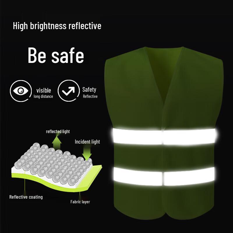 High-Visibility Reflective Safety Vest