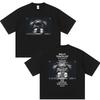Nuevo Álbum Bully Kanye West Camisetas Gráficas Unisex Hip Hop Pop Rap YK Camiseta de Manga Corta Moda Retro Algodón Streetwear