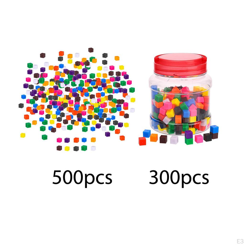 Centimeter Cubes Blocks Sorting Toys for Elementary Classroom Kindergarten