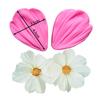 Växtblad Silikon Ådringsmönster Formar Konstgjorda Blommor Tårtdekoreringsverktyg DIY Handgjorda Gumpaste blommor Klämmande Fondantform