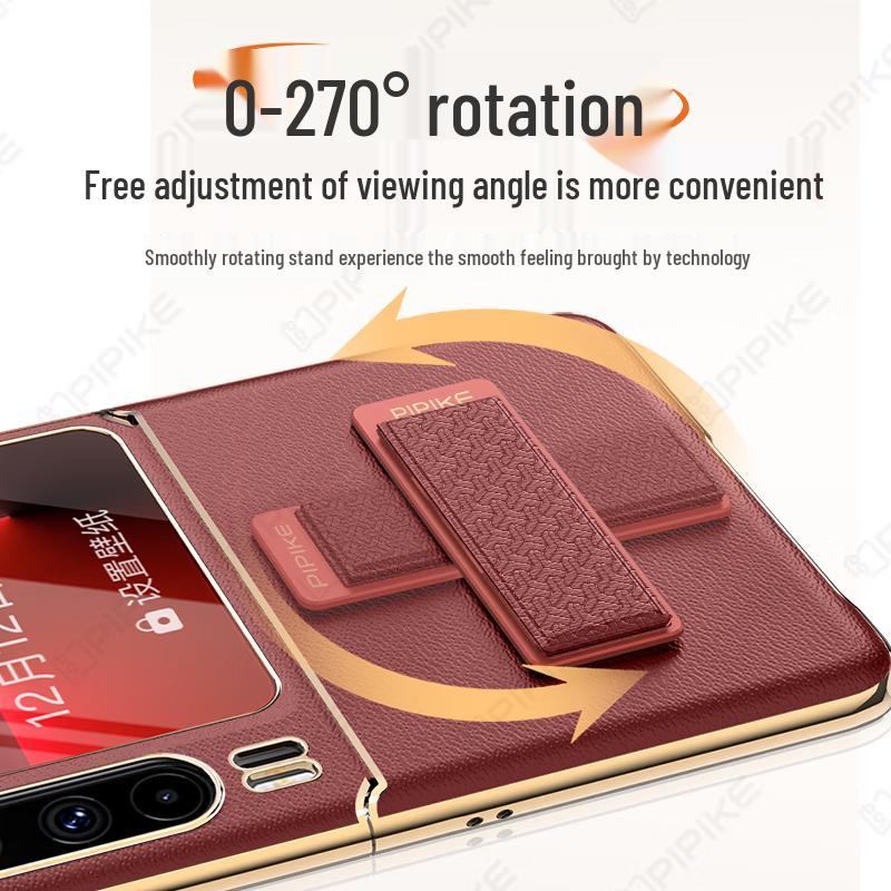 Pipi Shell Huawei Pura X Rotating Stand Leather Case