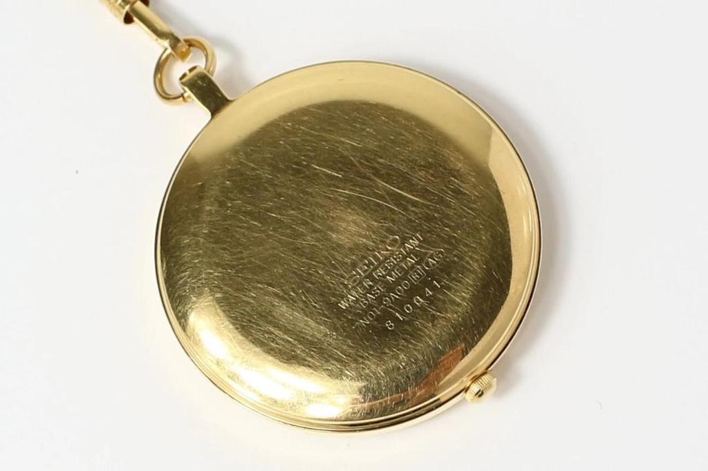 [USED] SEIKO 7N01-9A00 Vintage Pocket Watch