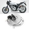 Tank Camp Tank Cap with Key 115mm Diameter CNC Machined for Honda CB400 CB500 Replacement Camping Aluminum Material
