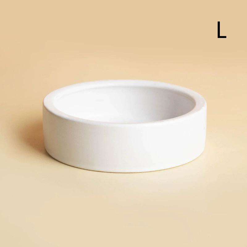 Sürüngen Mama Kabı Kaçış Önleyici Seramik Yemlik Siyah Beyaz Hermit Yengeci Kertenkele Bukalemun Mısır Yılanı İçin Sürüngen Su Kabı