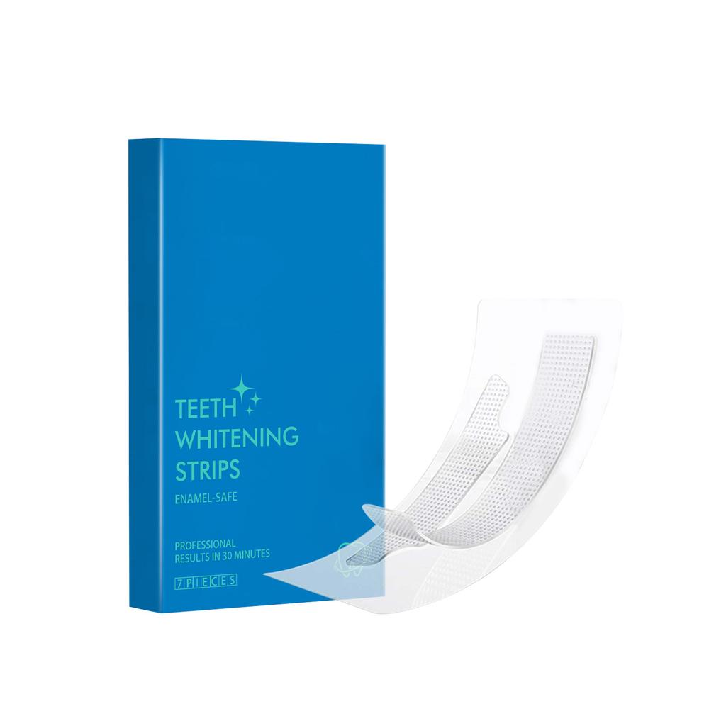 Sensitive Teeth Whitening Strips, 7 Strips, Whitening Safe Whitening Strips, Deep Stain Removal, Teeth Whitening, No Harm To Tooth Enamel