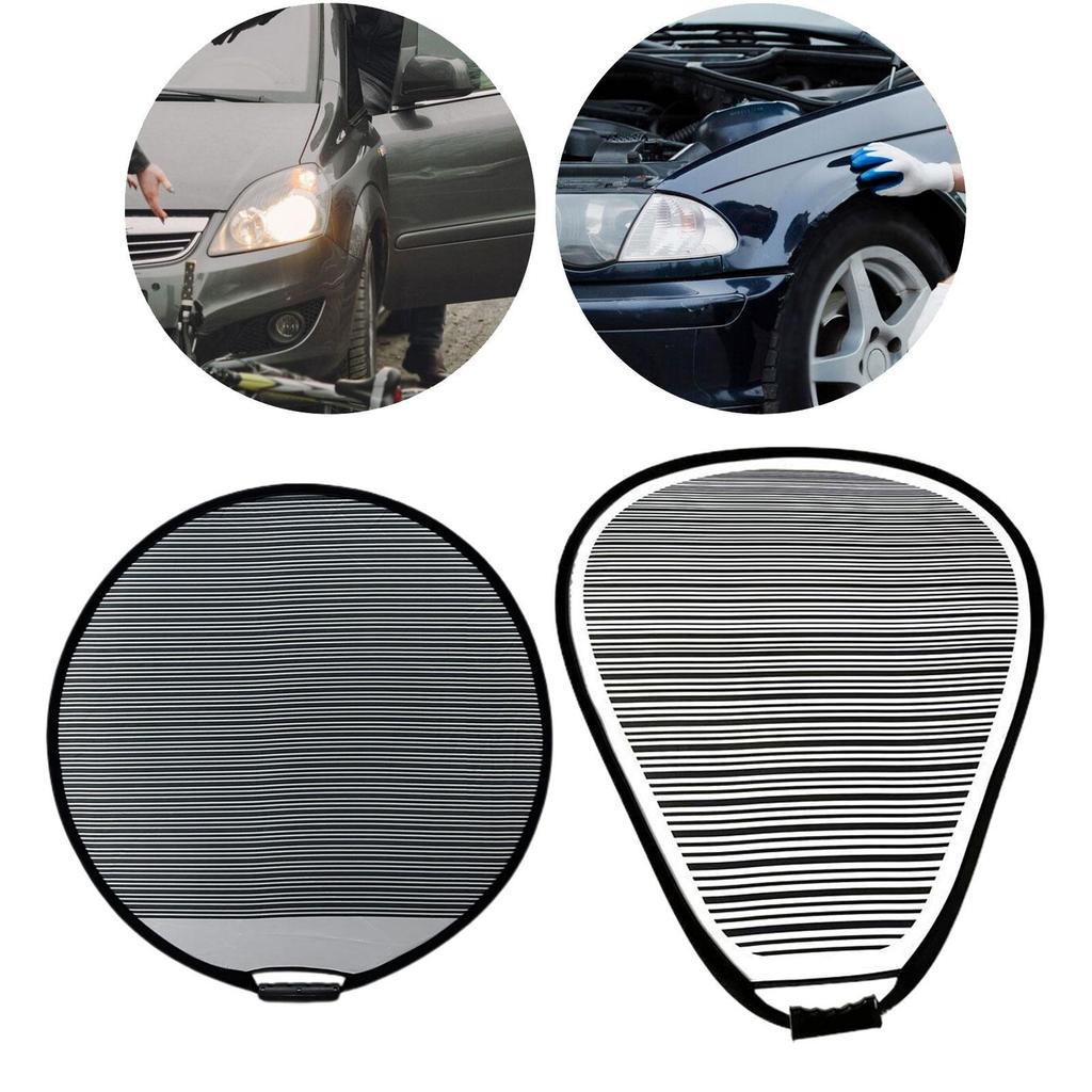 Auto Dellen Erkennungsbrett Dellen Reflektorbrett Lackfreies Dellenreparatur Reflektor für Auto Karosserie Dellen Entfernung Hagelschadenreparatur