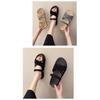 Two Wear Sandals Women Fairy Style Fashion Casual Flat Roman Shoes