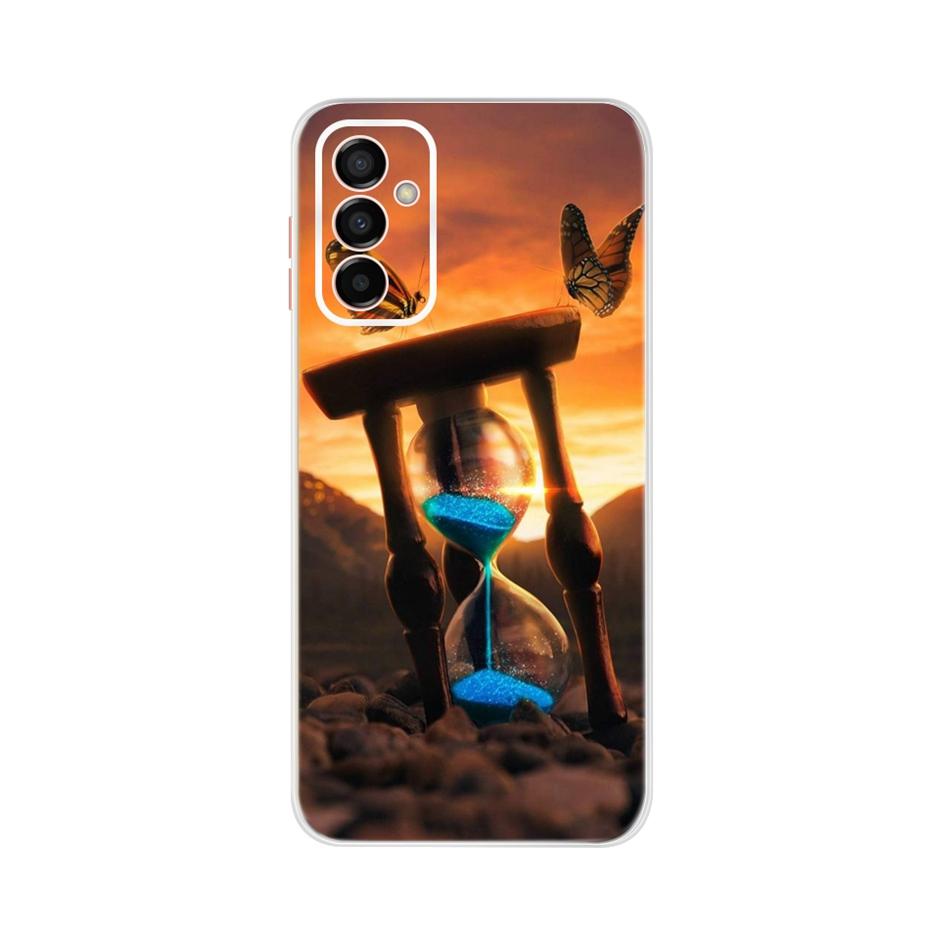 Měkké silikonové pouzdro pro telefon Samsung Galaxy M23 Nárazník Průhledný TPU zadní kryt pro Samsung M23 M 23 5G SM-M236B Fundas