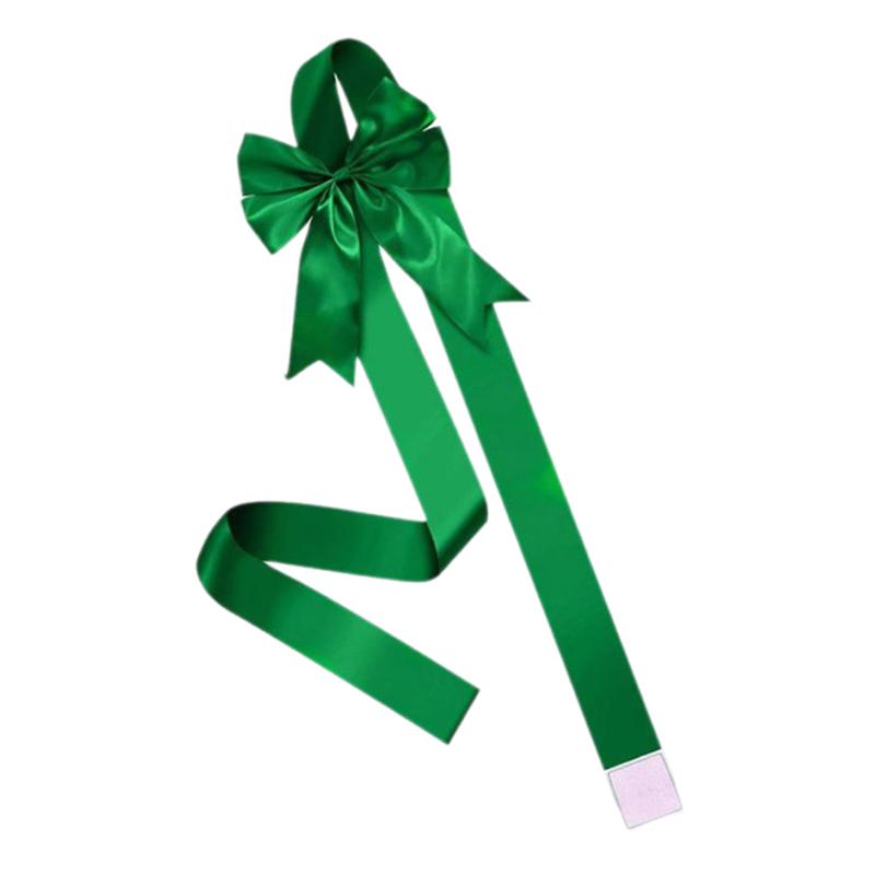 Large Christmas Cabinet Ribbon Bows for Home DIY Craft Cabinet Door Wrapping Gifts Christmas Wedding Party Decorations Supplies