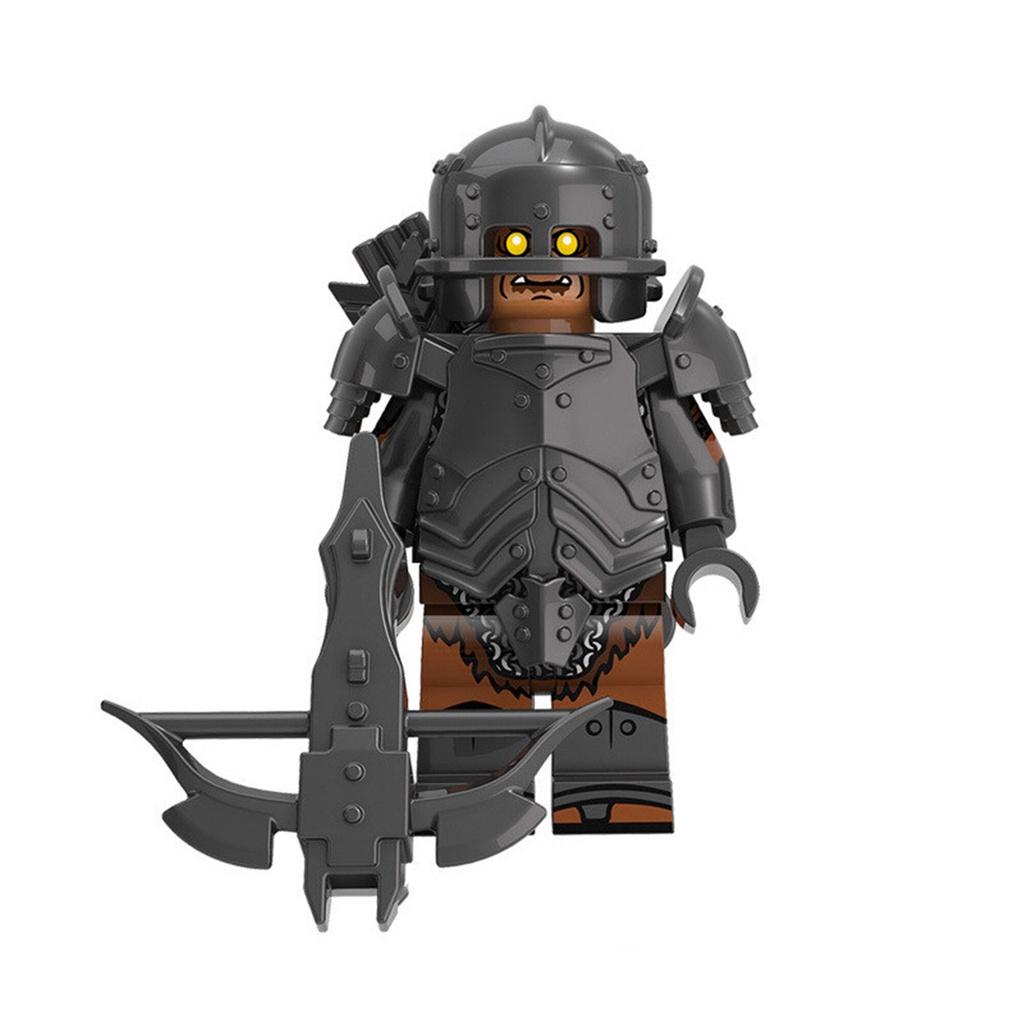 Kt1033 Magic Lord Mini Figure Series Powerful Orc Xp254-261 Children's Educational Building Toy