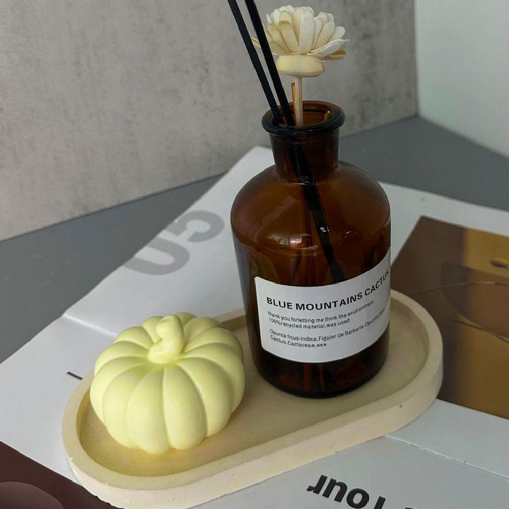 Silicone Pumpkin Mold Smooth  Epoxy Resin   Candle Making