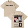 Singer Pablo Alboran Clickbait Album Cover Tshirts Men Clothing Harajuku Hip Hop Street T Shirt Casual Loose Tshirts Fan Gifts