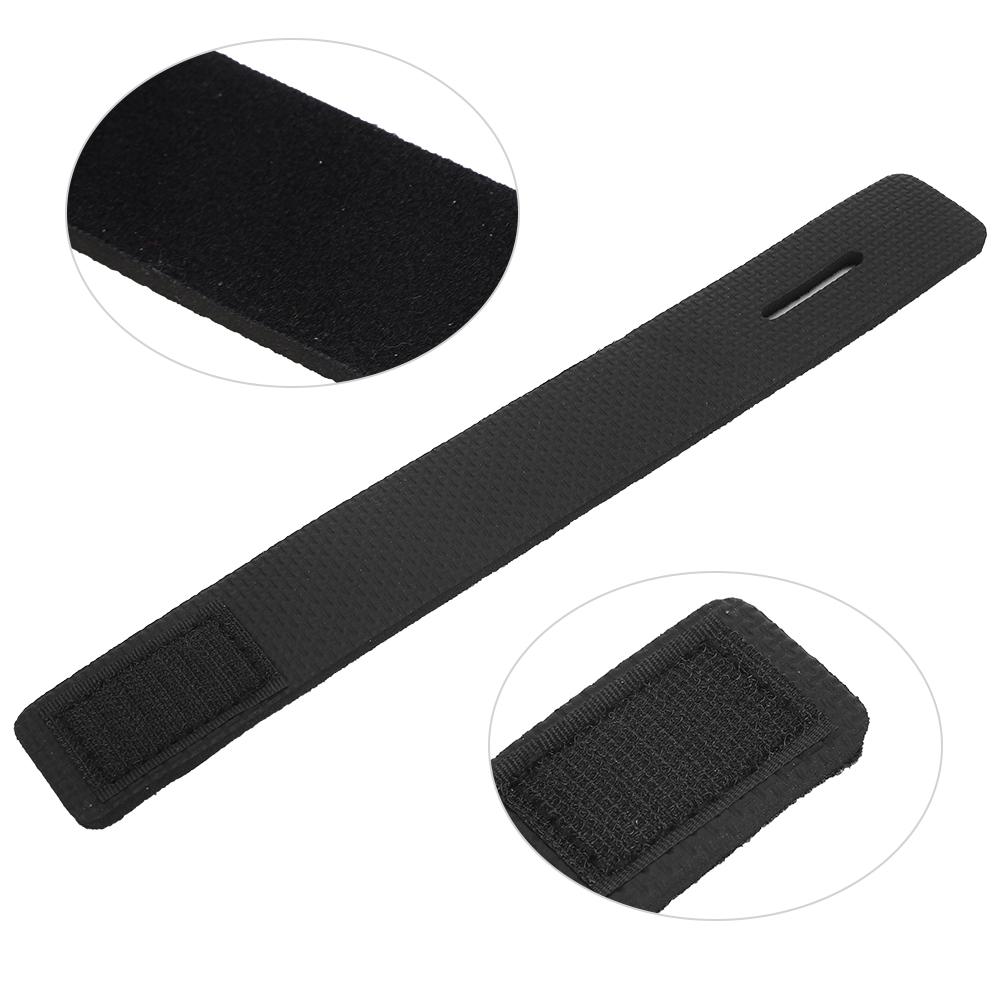 4 Pezzi Canna da Pesca da Esterno con Esca, Manico Antiscivolo con Velcro, Nero