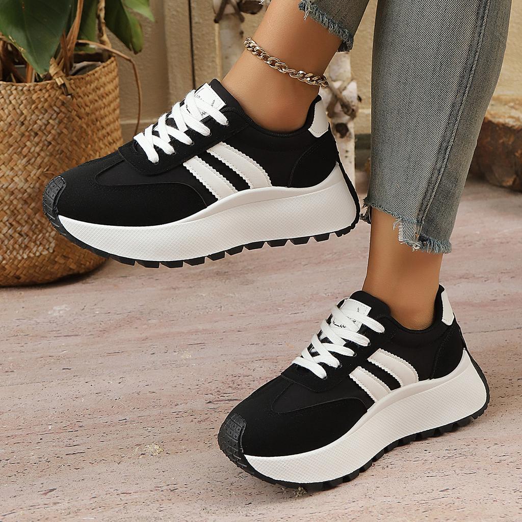Large-size Sports Shoes for Women - New Style, Breathable, Round-toe Running Shoes Devotion