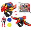 Mini Force 2 Super Gino Power Transformations Armbrust Spielzeug mit Ton- und Licht-Actionfiguren Deformationshandschuh Roboter Spielzeug