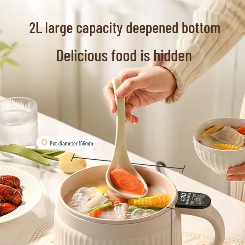 Mini Multi-functional Electric Hot Pot with Steamer